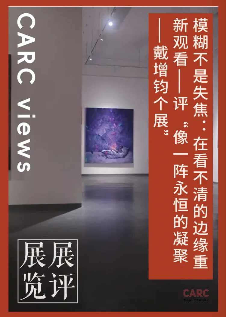 CARC展览展评 | 孙鑫：模糊不是失焦：在看不清的边缘重新观看——评“像一阵永恒的凝聚——戴增钧个展”